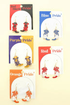 Game Day Cowboy Boots Earrings | Mixtshop LLC