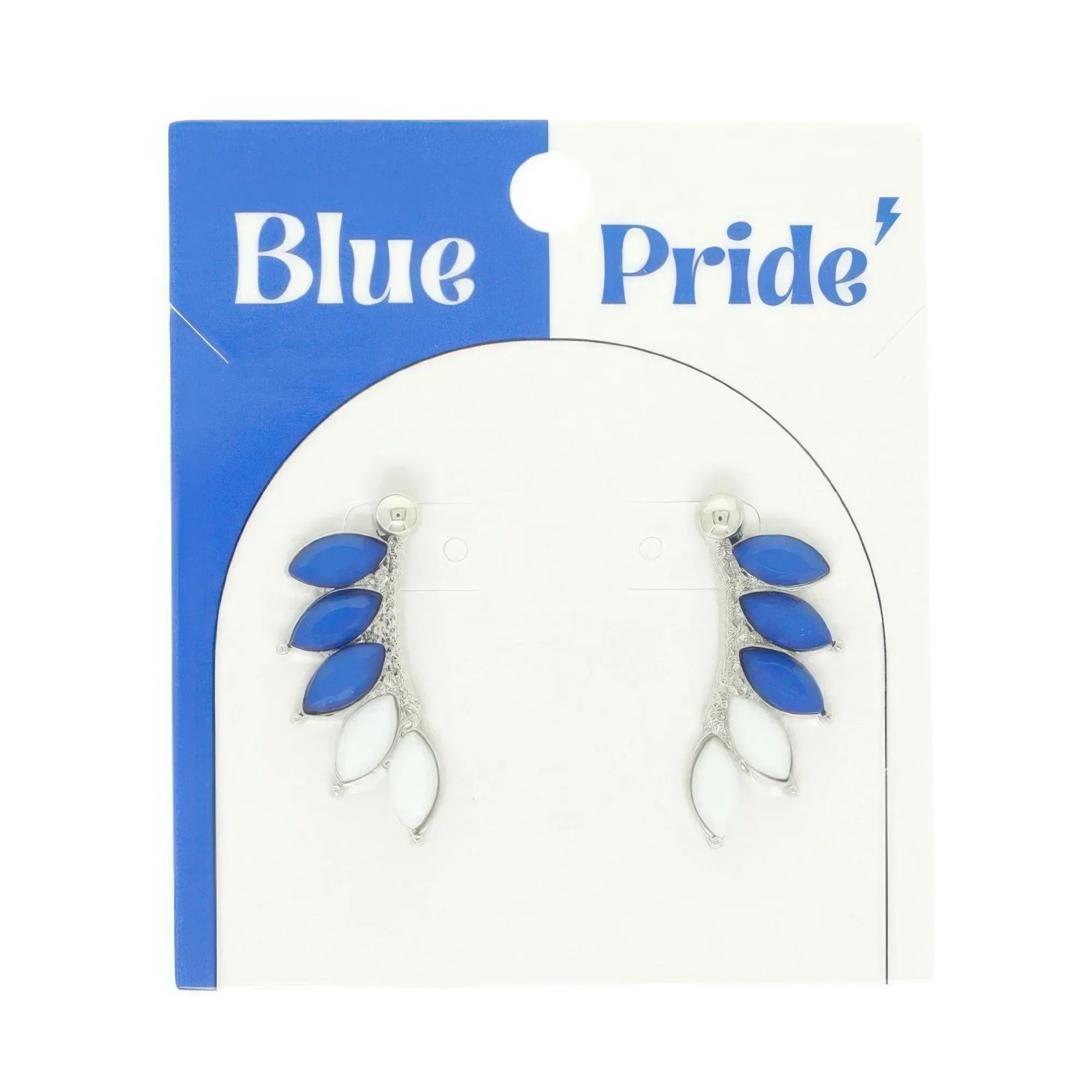 Game Day Feather Post Earrings | Mixtshop LLC