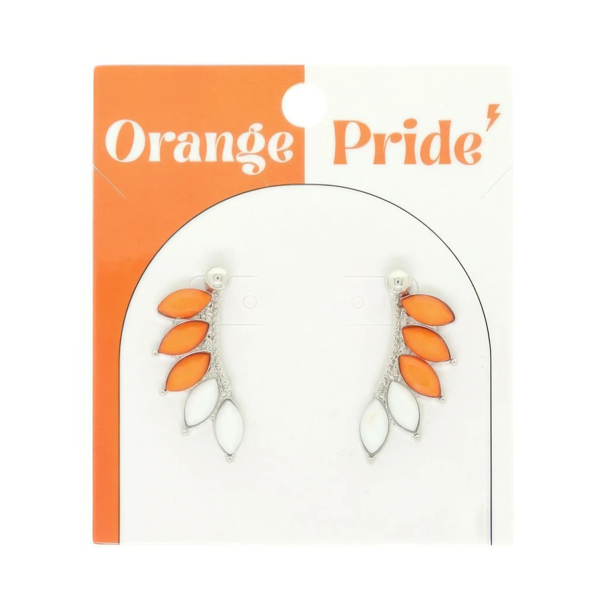 Game Day Feather Post Earrings | Mixtshop LLC