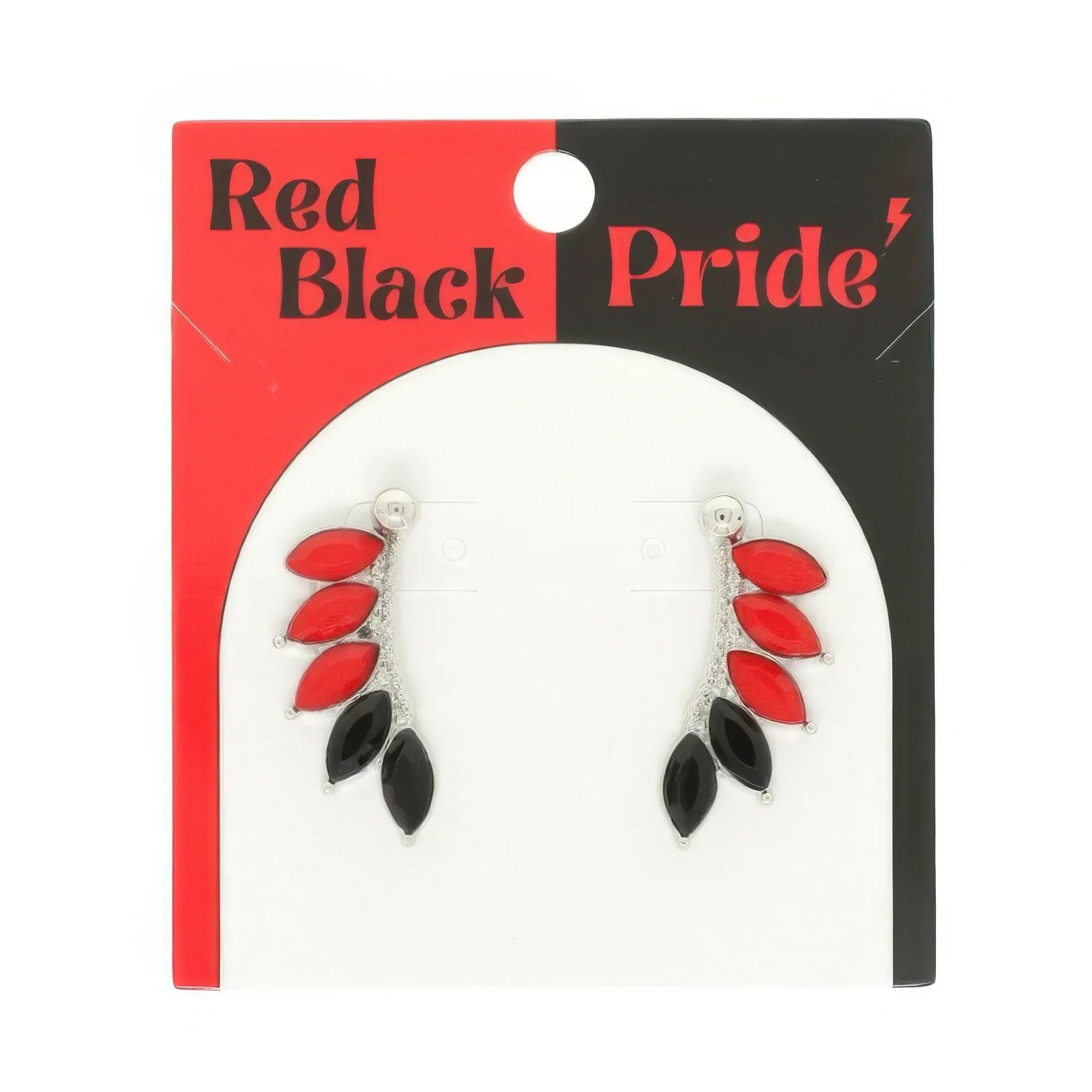 Game Day Feather Post Earrings | Mixtshop LLC
