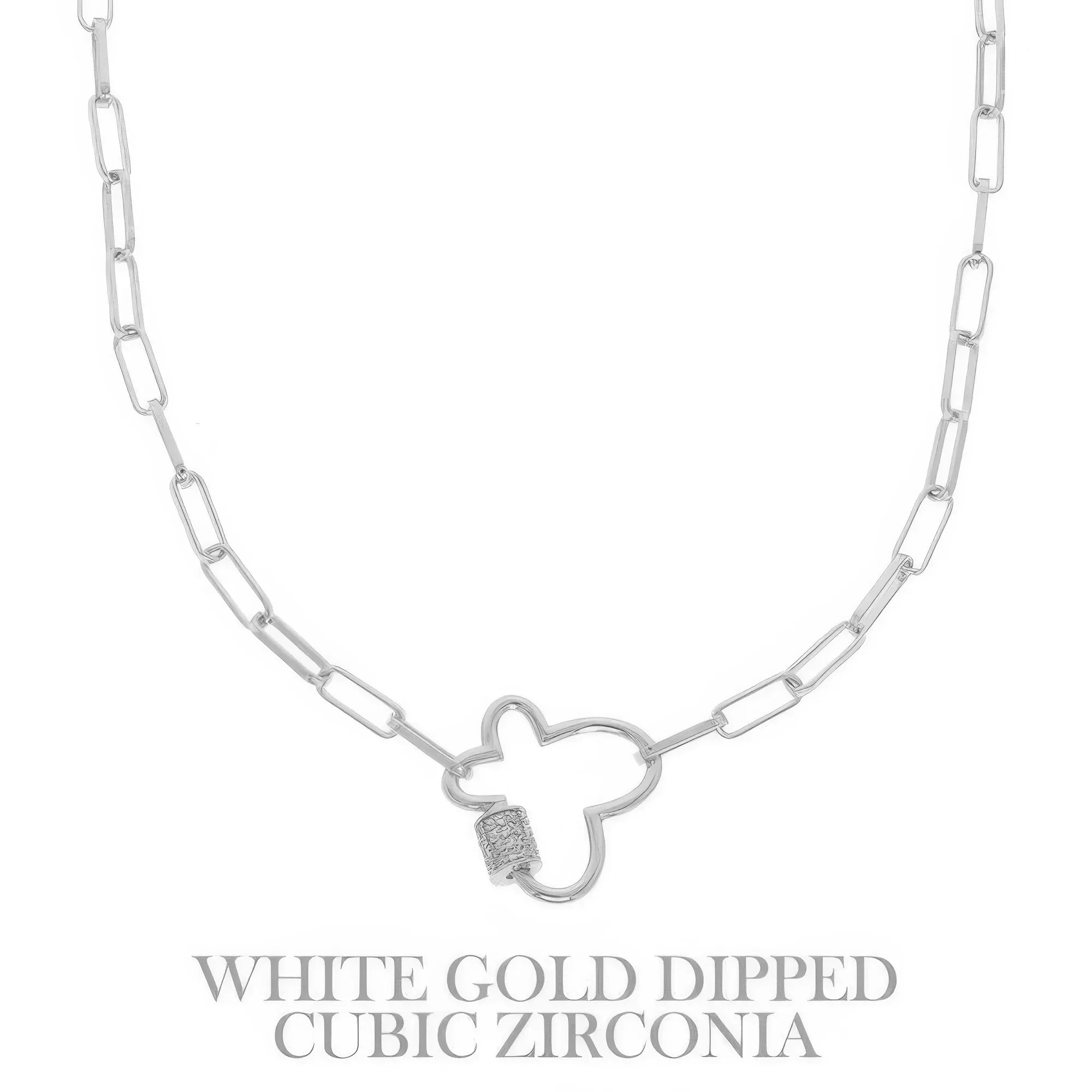 Gold Plated Butterfly Cutout Pendant Necklace | Mixtshop LLC