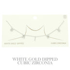 Cz Gold Plated Bride Pendant Necklace | Mixtshop LLC