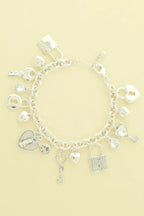 Lock And Key Charm Bracelet | Mixtshop LLC