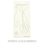 Gold Plated Cross Charm Hand Chain Bracelet | Mixtshop LLC