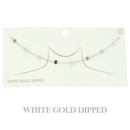 Gold Plated Disc Chain Link Necklace | Mixtshop LLC