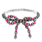 Western Bow Beaded Stretch Bracelet | Mixtshop LLC