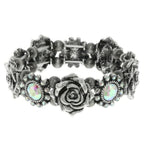 Western Rose Themed Stretch Bracelet | Mixtshop LLC