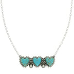 Western Jeweled Heart Pendant Necklace | Mixtshop LLC