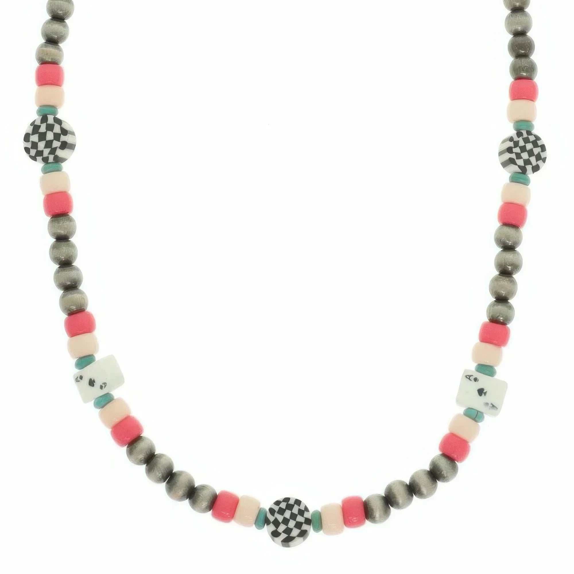 Western Theme Charm Beaded Necklace Secondary image