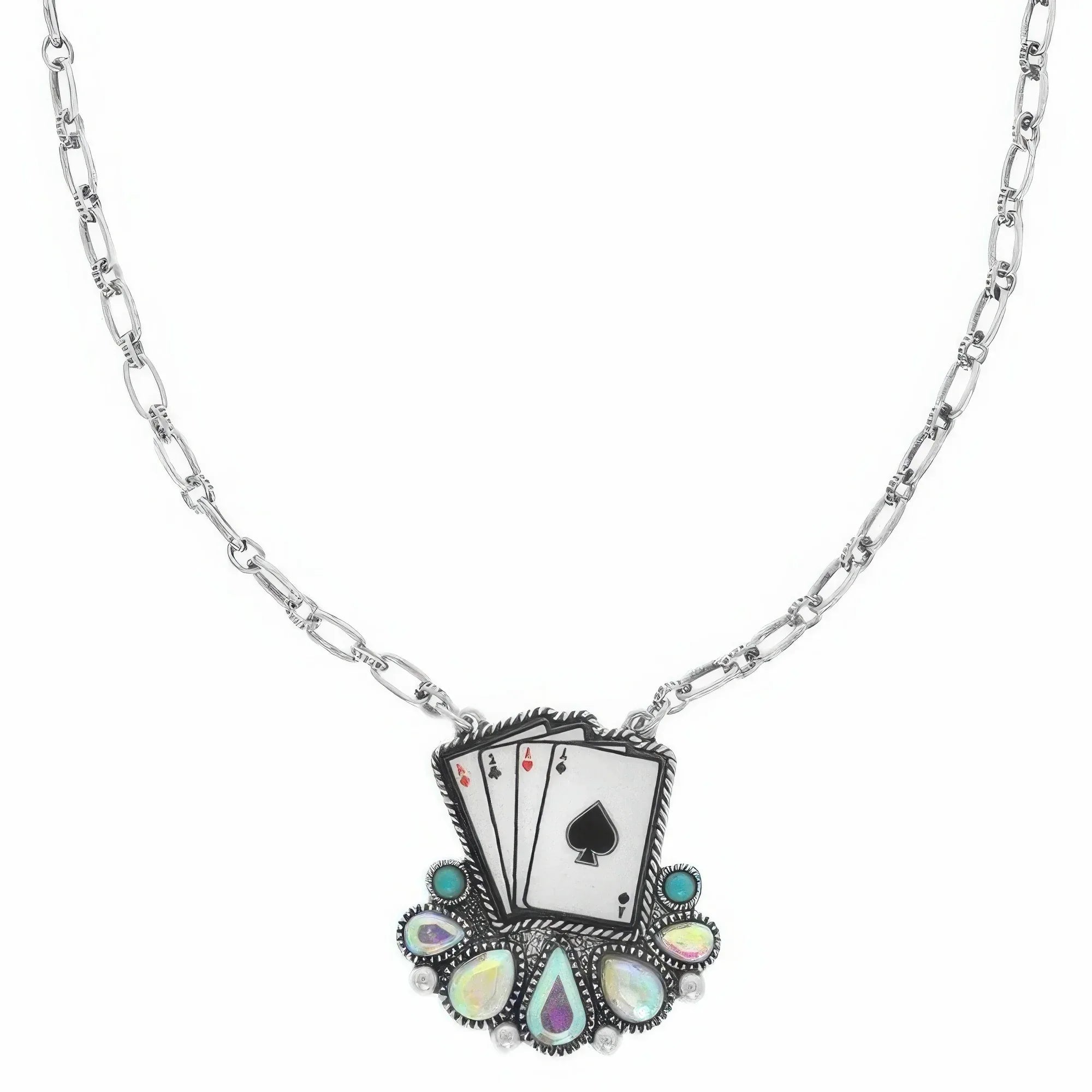 Western Ace Of Spades Pendant Necklace | Mixtshop LLC