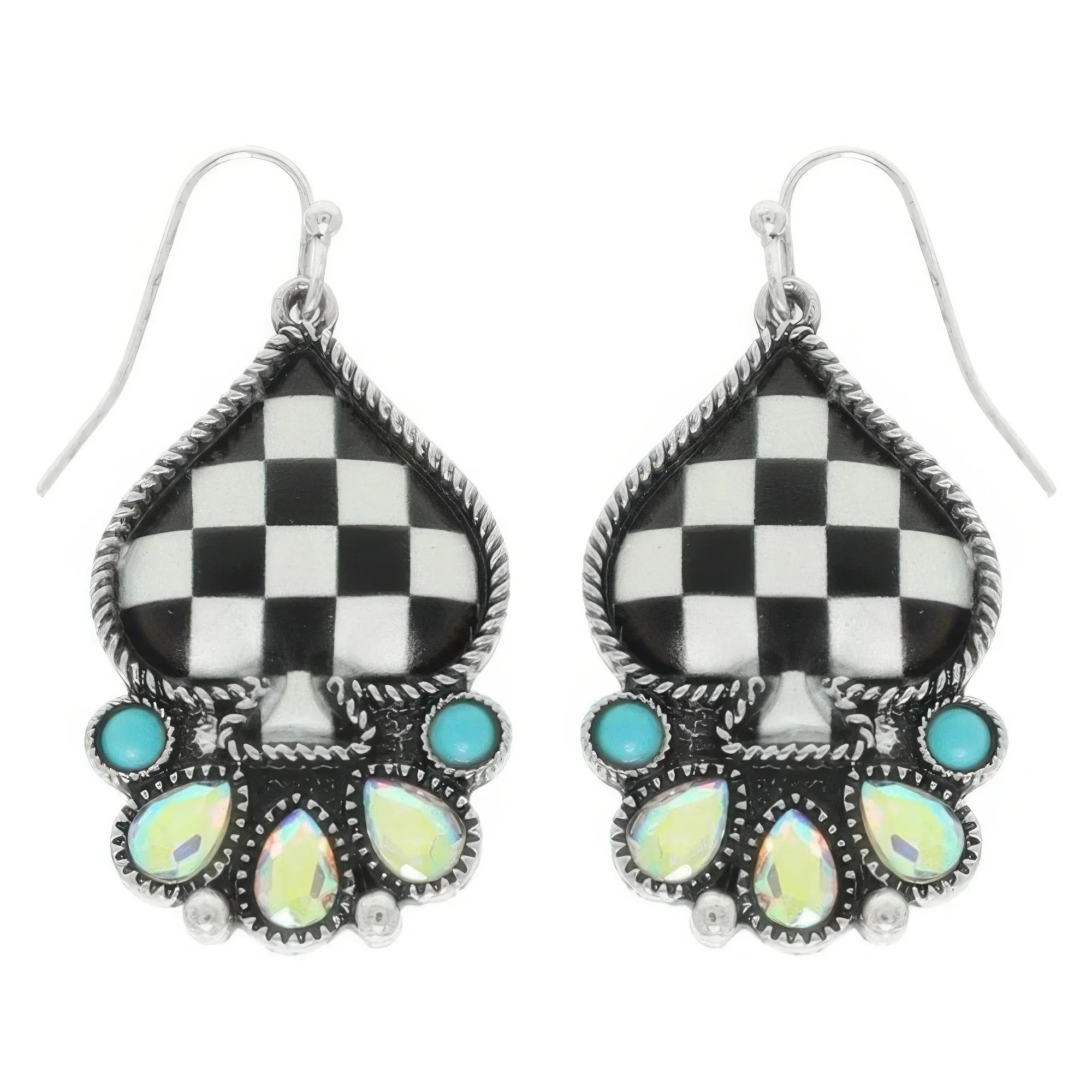 Western Ace Of Spades Dangle Earrings | Mixtshop LLC