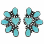 Western Hearted Concho Earrings | Mixtshop LLC