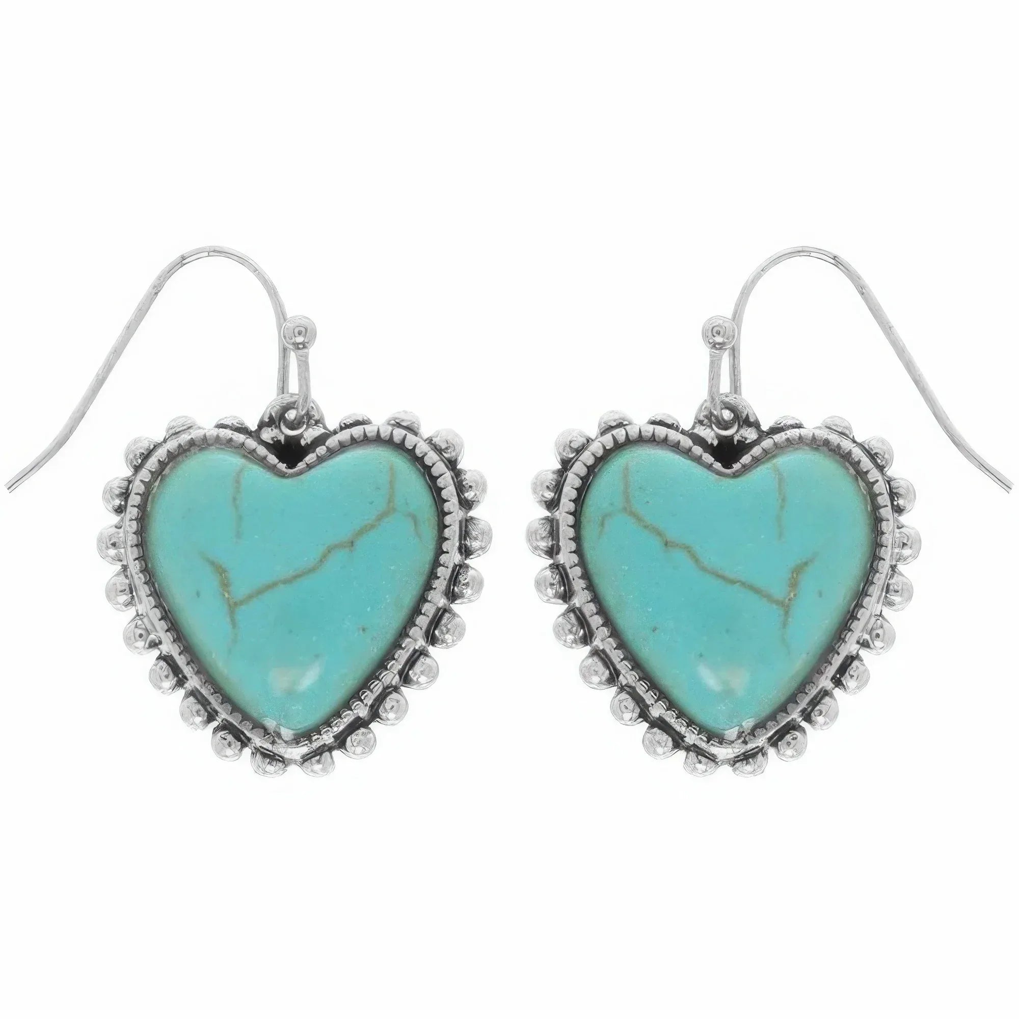 Western Heart Concho Earrings | Mixtshop LLC