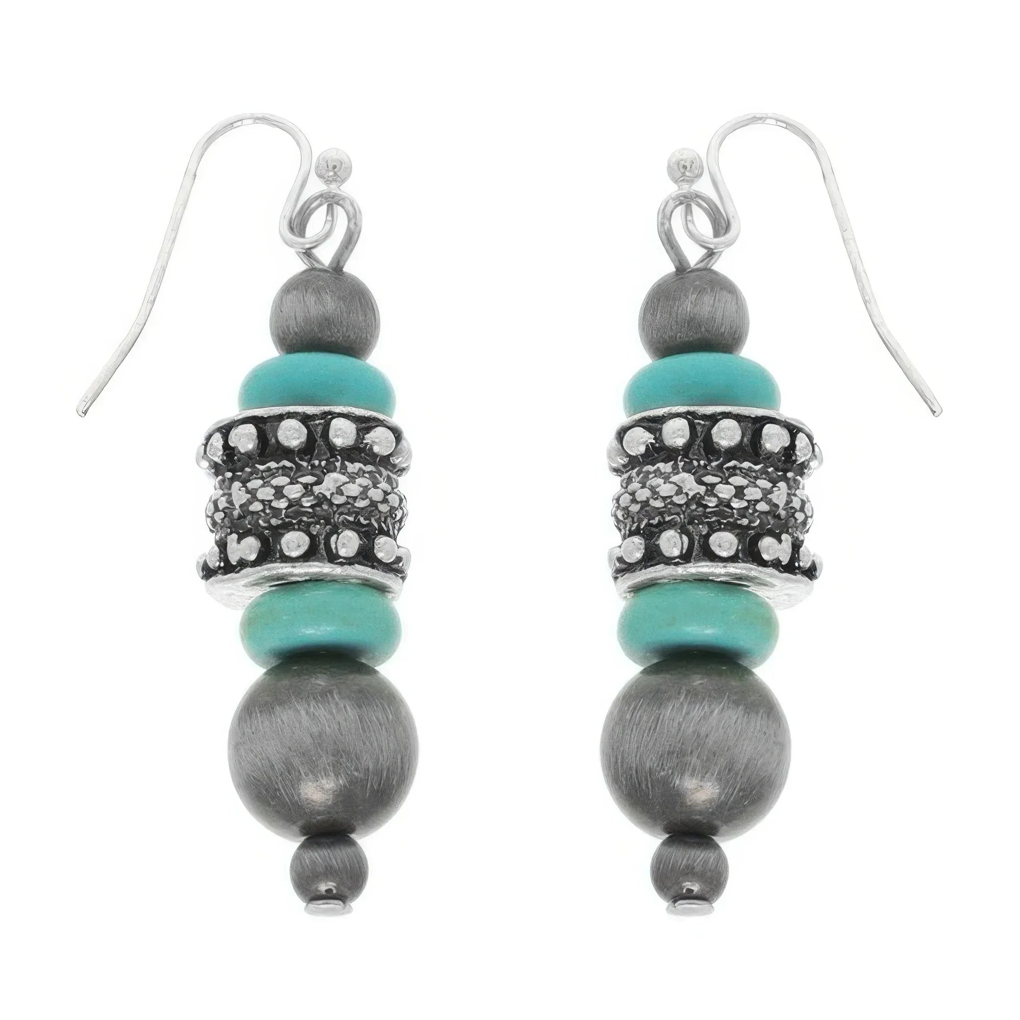 Western Jeweled Beaded Dangle Earrings | Mixtshop LLC