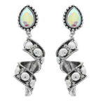 Western Teardrop Spiral Post Earrings | Mixtshop LLC
