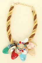 Multi-charm Necklace With Assorted Charms | Mixtshop LLC