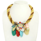 Multi-charm Necklace With Assorted Charms | Mixtshop LLC