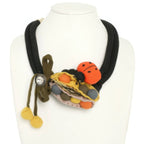 Handmade Fabric Ladybug Necklace | Mixtshop LLC