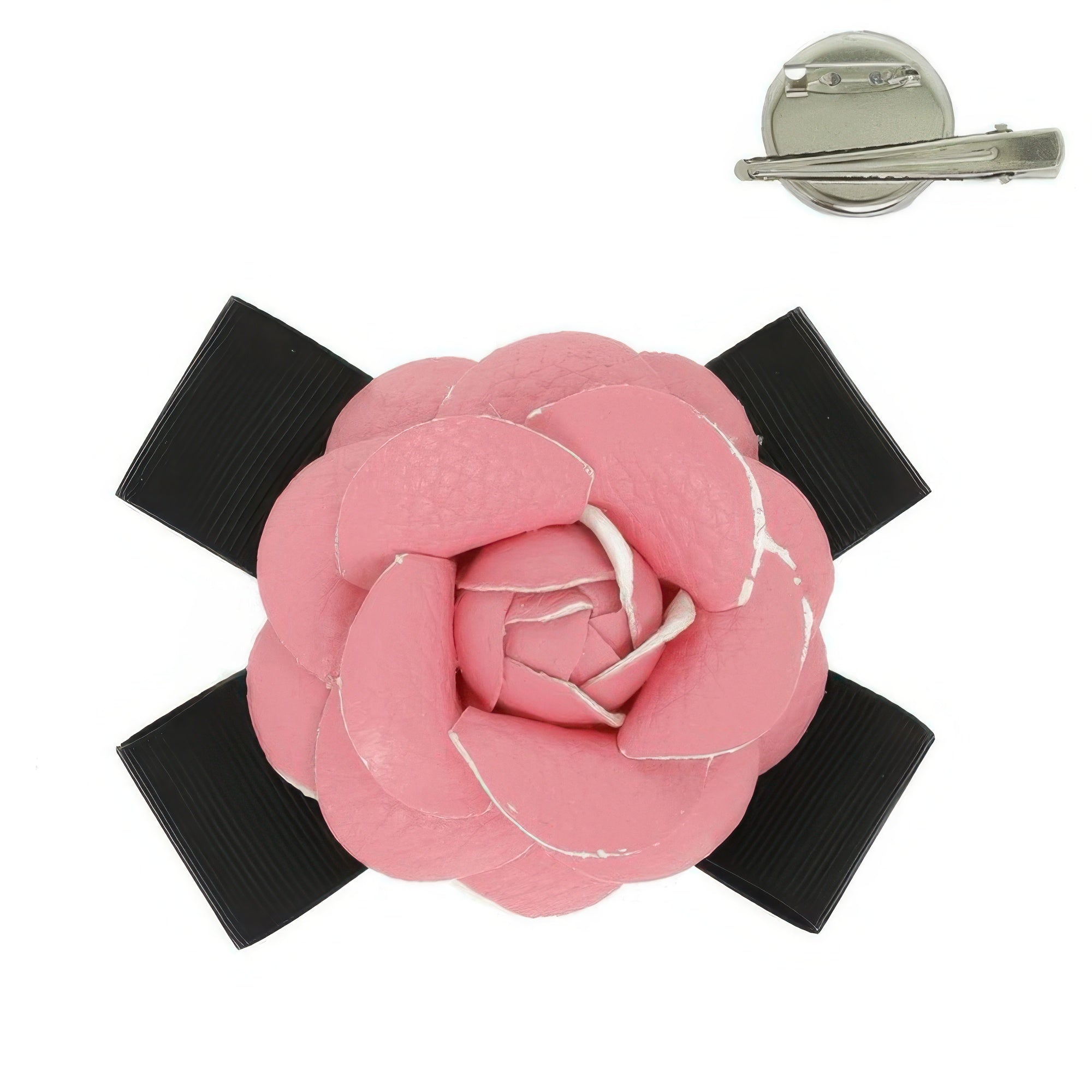 Fabric Rose Hair Clip / Brooch Pin Secondary image