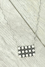 Western Bubble Pave Pendant Necklace | Mixtshop LLC