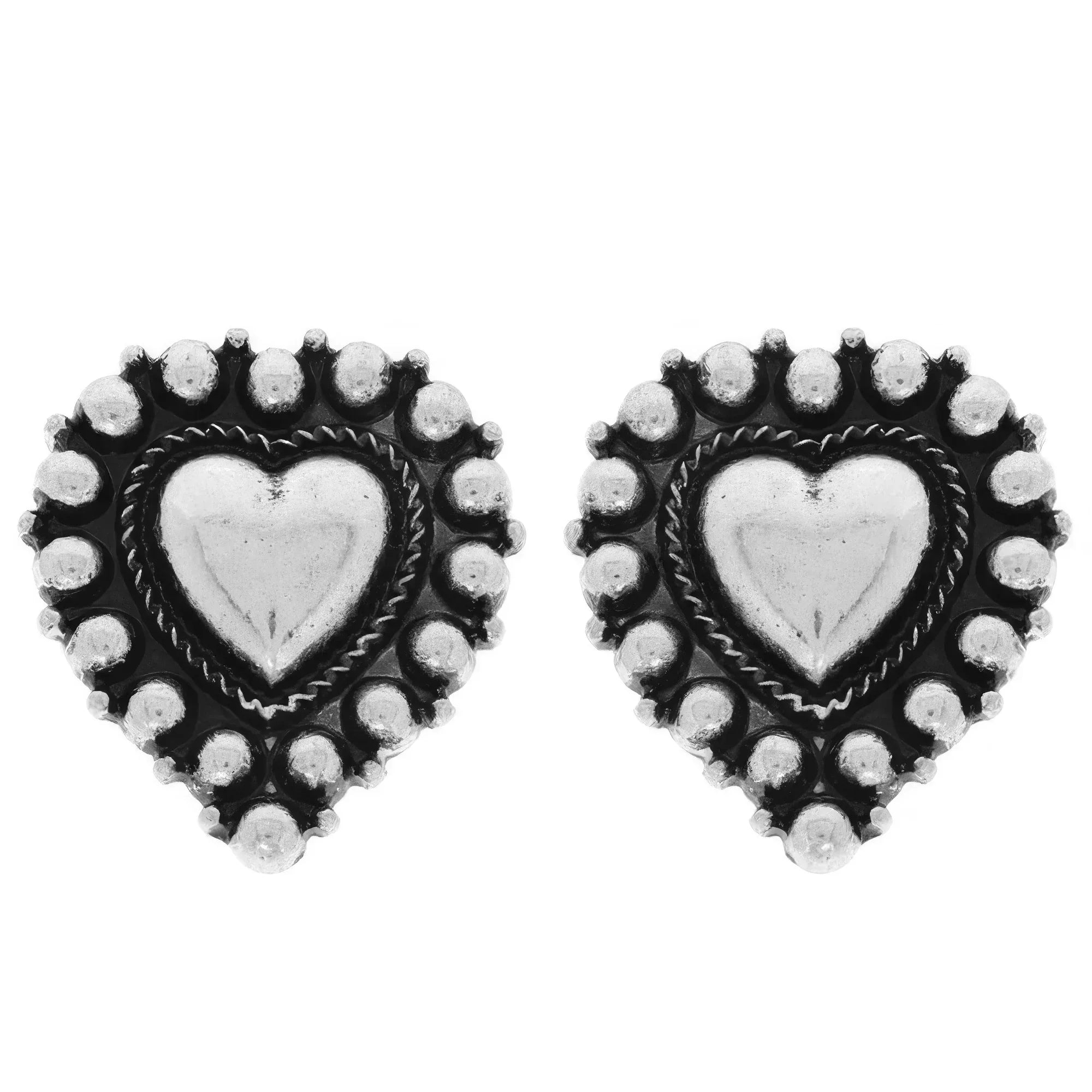 Western Small Heart Bubble Earring | Mixtshop LLC