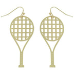 Game Day Tennis Racket Earrings | Mixtshop LLC