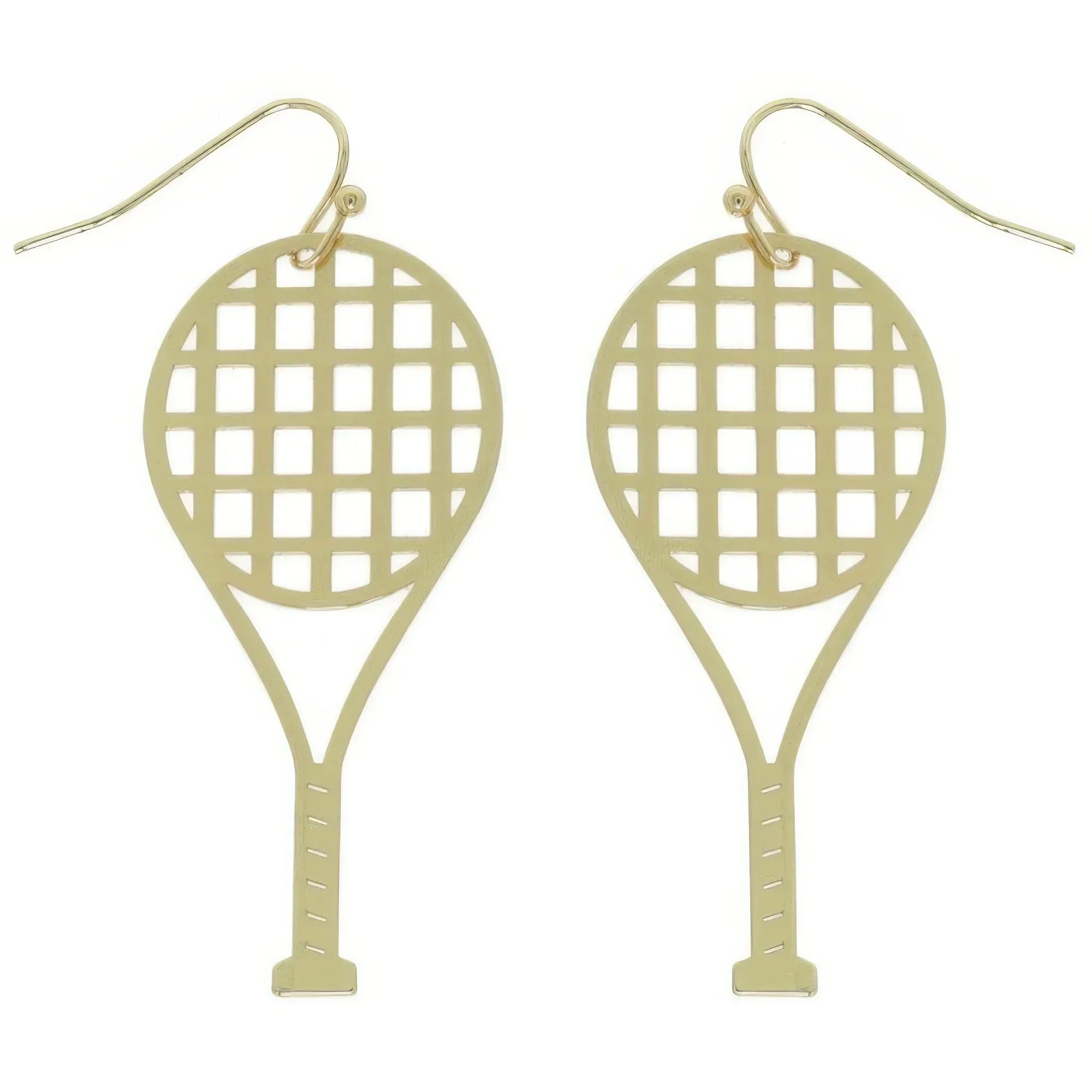 Game Day Tennis Racket Earrings | Mixtshop LLC