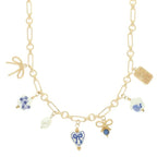 Floral Ceramic Charm Necklace | Mixtshop LLC