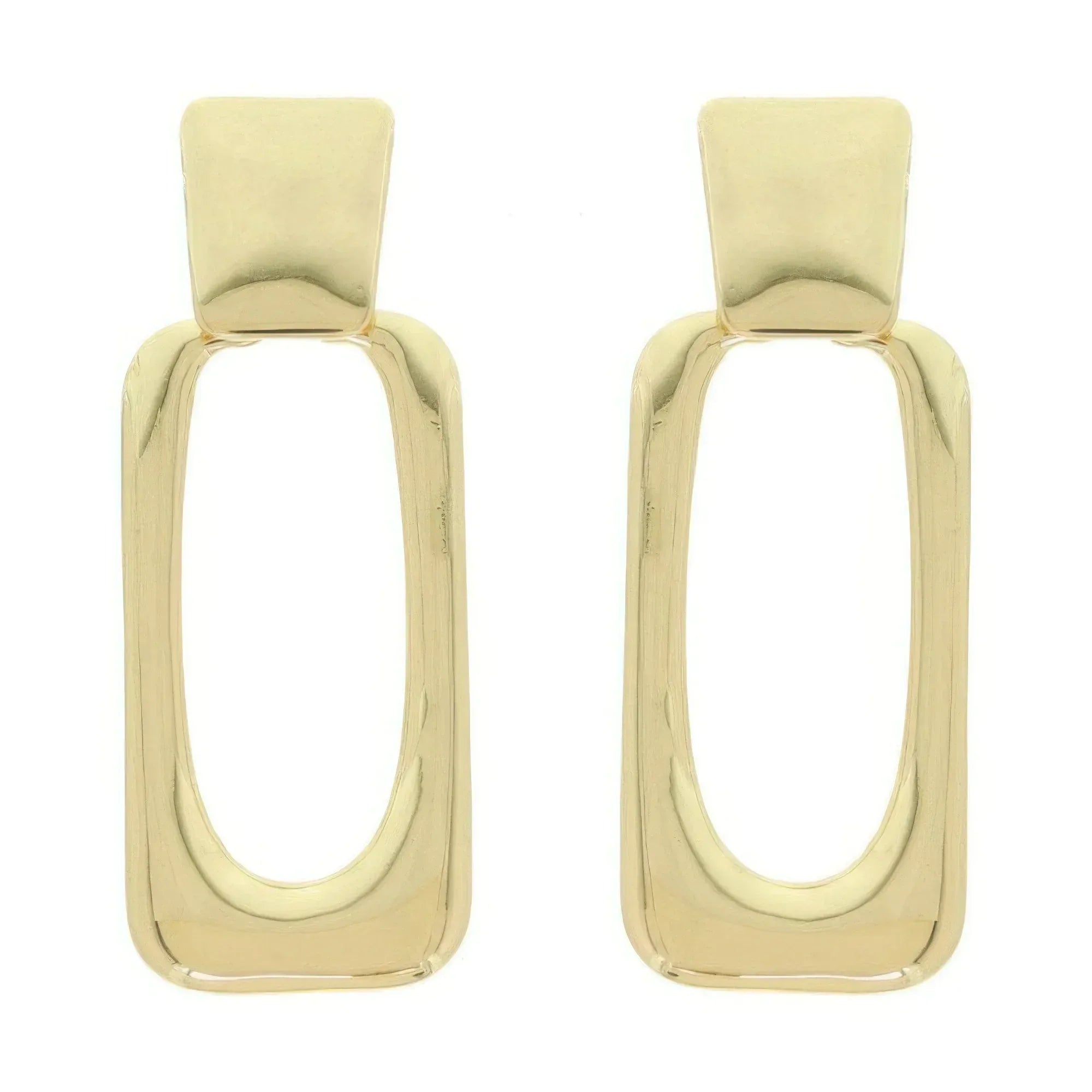 Rectangle Door Knocker Post Earrings | Mixtshop LLC Main image