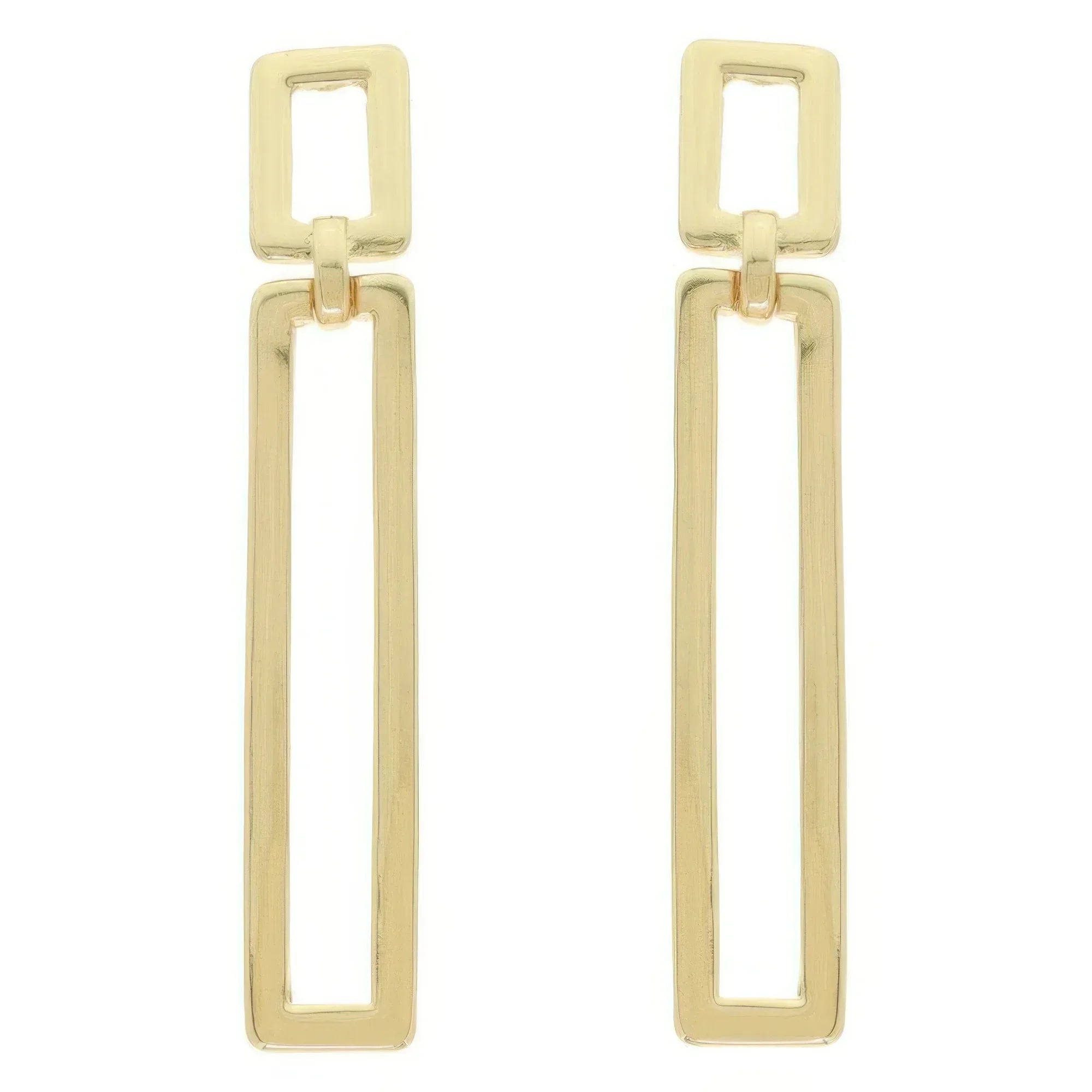 Rectangle Door Knocker Post Earrings | Mixtshop LLC Main image