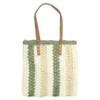 Straw Woven Shoulder Bag | Mixtshop LLC