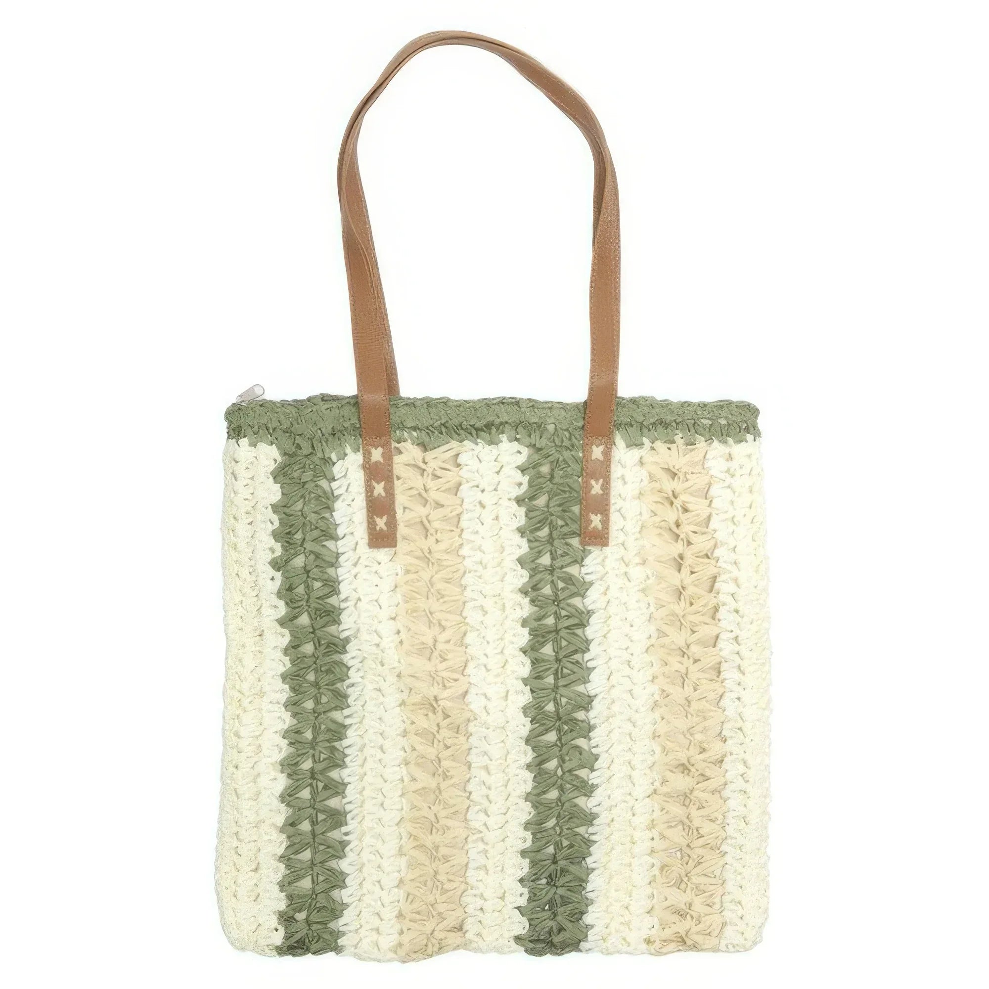 Straw Woven Shoulder Bag | Mixtshop LLC