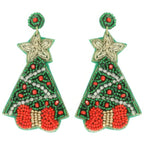 Christmas Tree Post Earrings | Mixtshop LLC