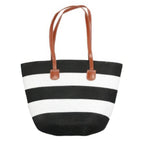 Striped Patterned Straw Woven Bag 15l | Mixtshop LLC