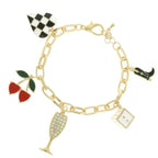 Luxury Theme Charm Bracelet | Mixtshop LLC