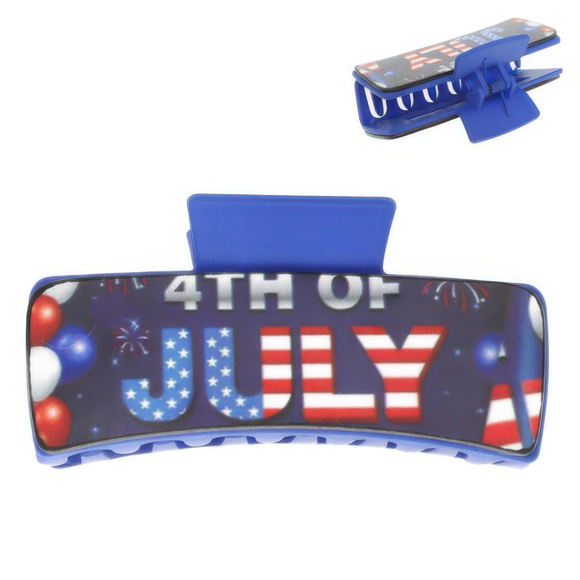 Usa 4th Of July Hair Claw Clip Secondary image