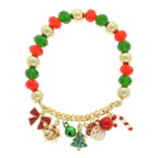 Christmas Multi Charm Stretch Bracelet | Mixtshop LLC