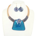 Spiral Stone Necklace Set | Mixtshop LLC