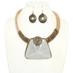 Spiral Stone Necklace Set | Mixtshop LLC