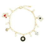 Game Night Theme Charm Bracelet | Mixtshop LLC