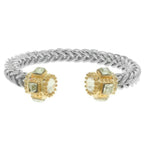 Twisted Cuff Jeweled Ends Bracelet | Mixtshop LLC