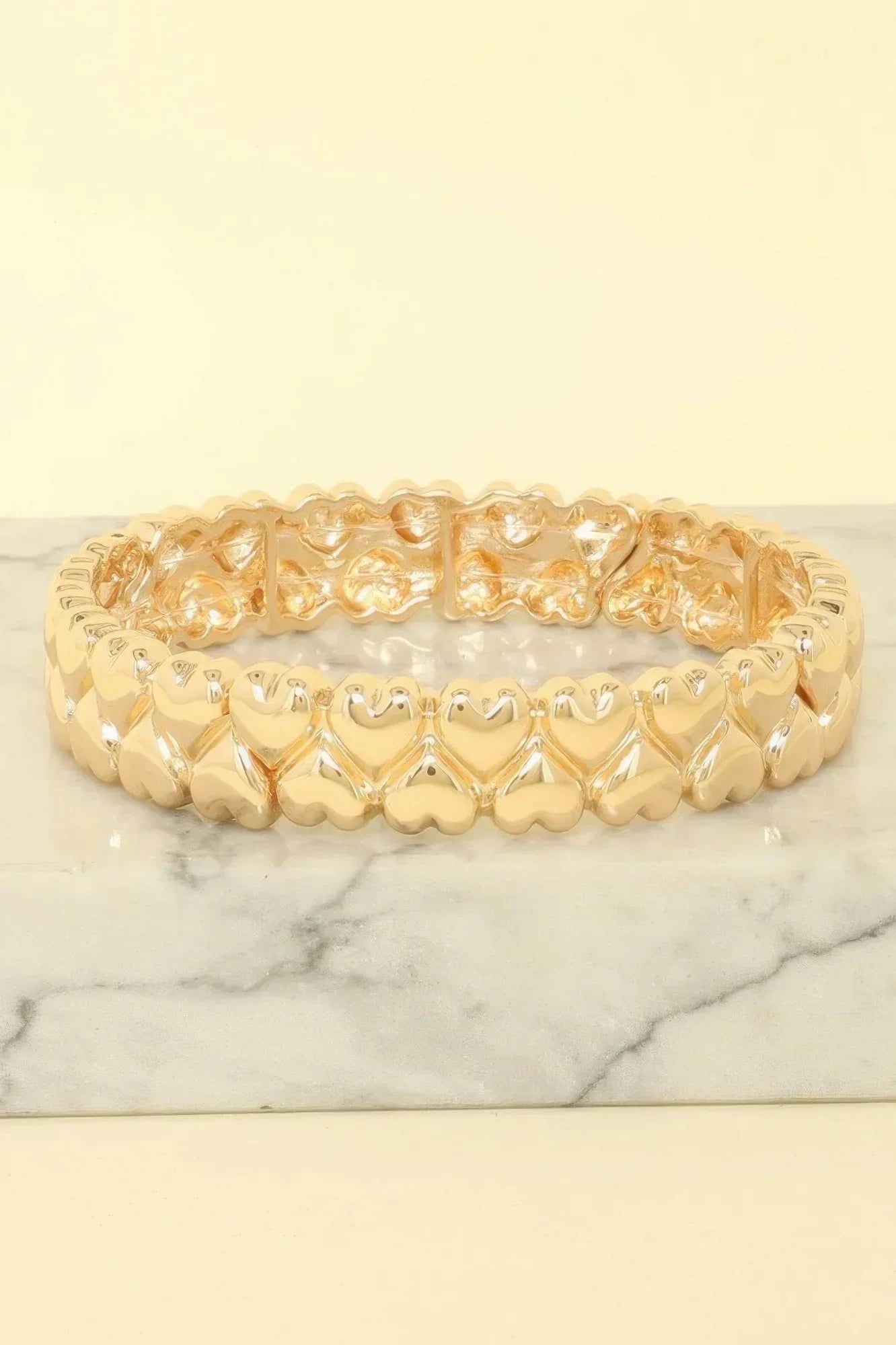 Up-down Puffy Heart Sequence Bracelet | Mixtshop LLC