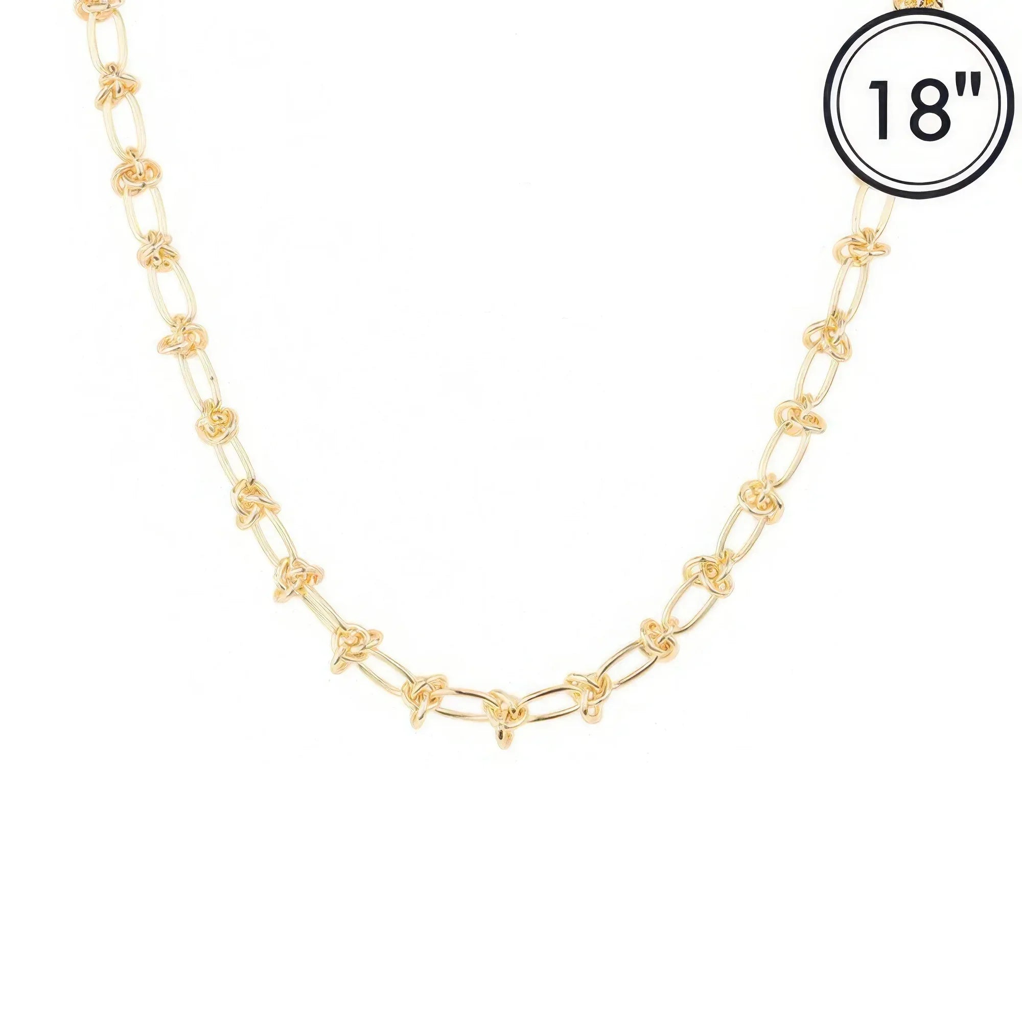 Borromean Knot Chain Necklace | Mixtshop LLC Main image