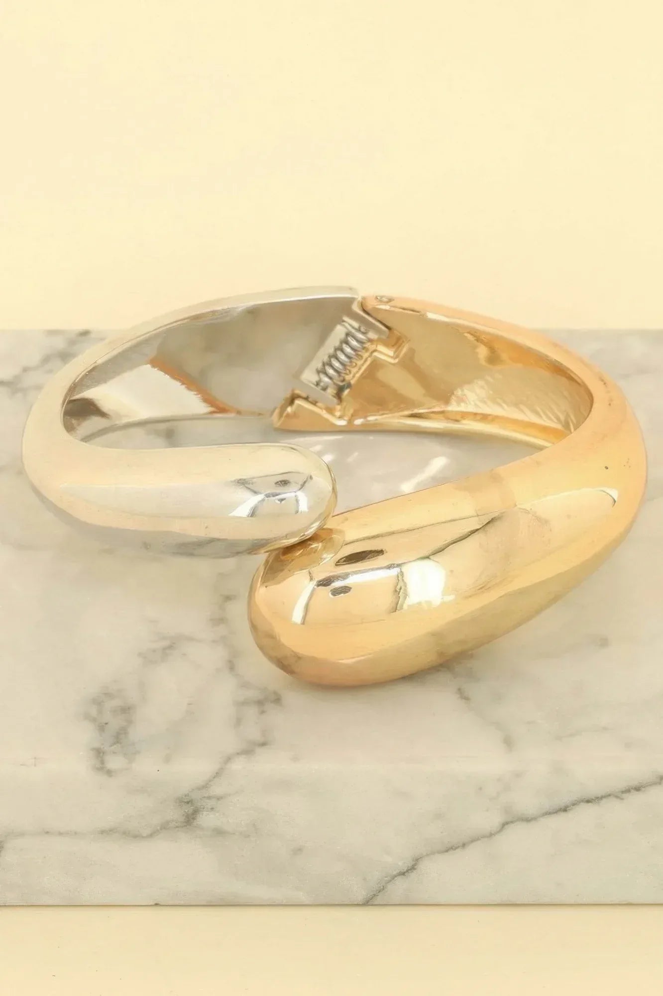 Asymmetrical Hinge Bypass Bracelet | Mixtshop LLC Main image