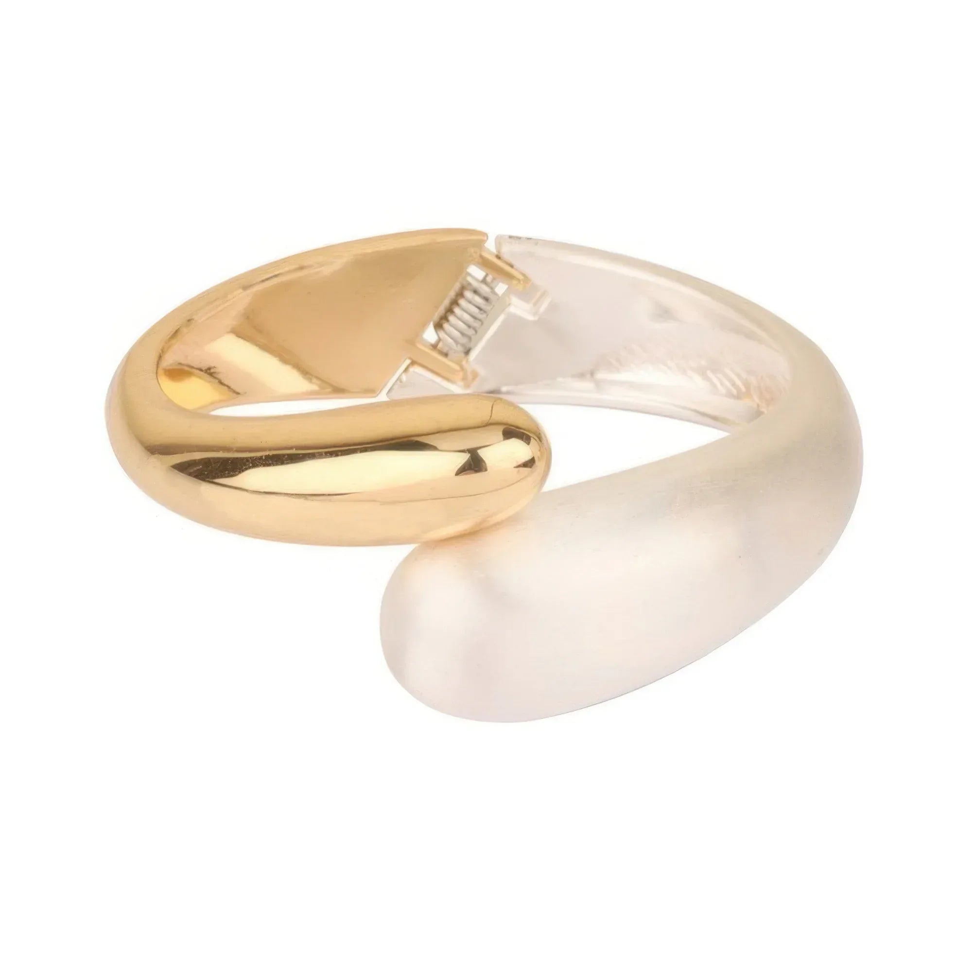 Asymmetrical Hinge Bypass Bracelet Secondary image