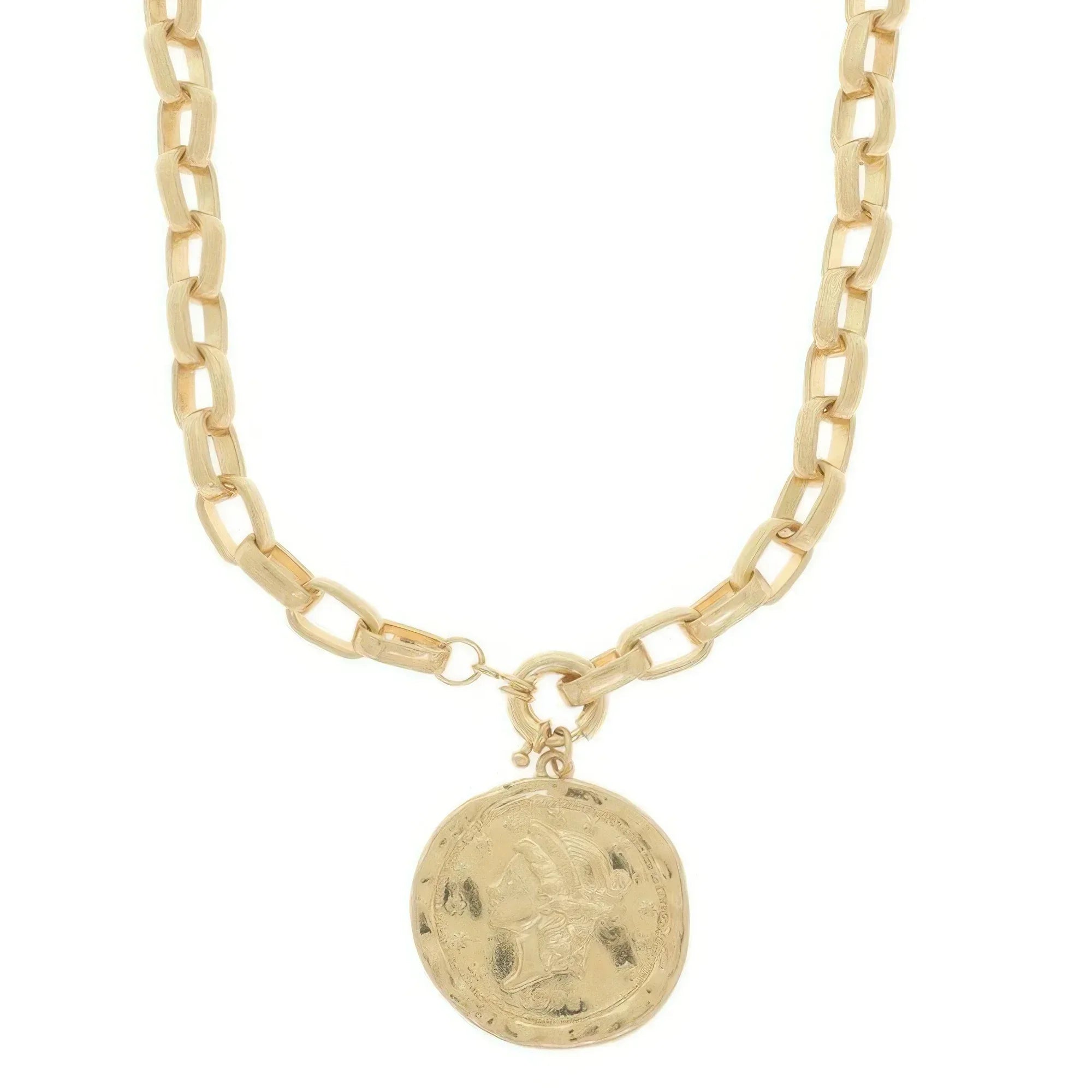 Morgan Replica Coin Pendant Necklace | Mixtshop LLC Main image