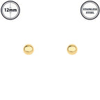 Polished Ball Stud Earrings | Mixtshop LLC