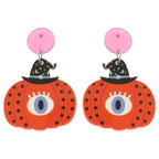 Halloween Bewitched Pumpkin Earrings | Mixtshop LLC