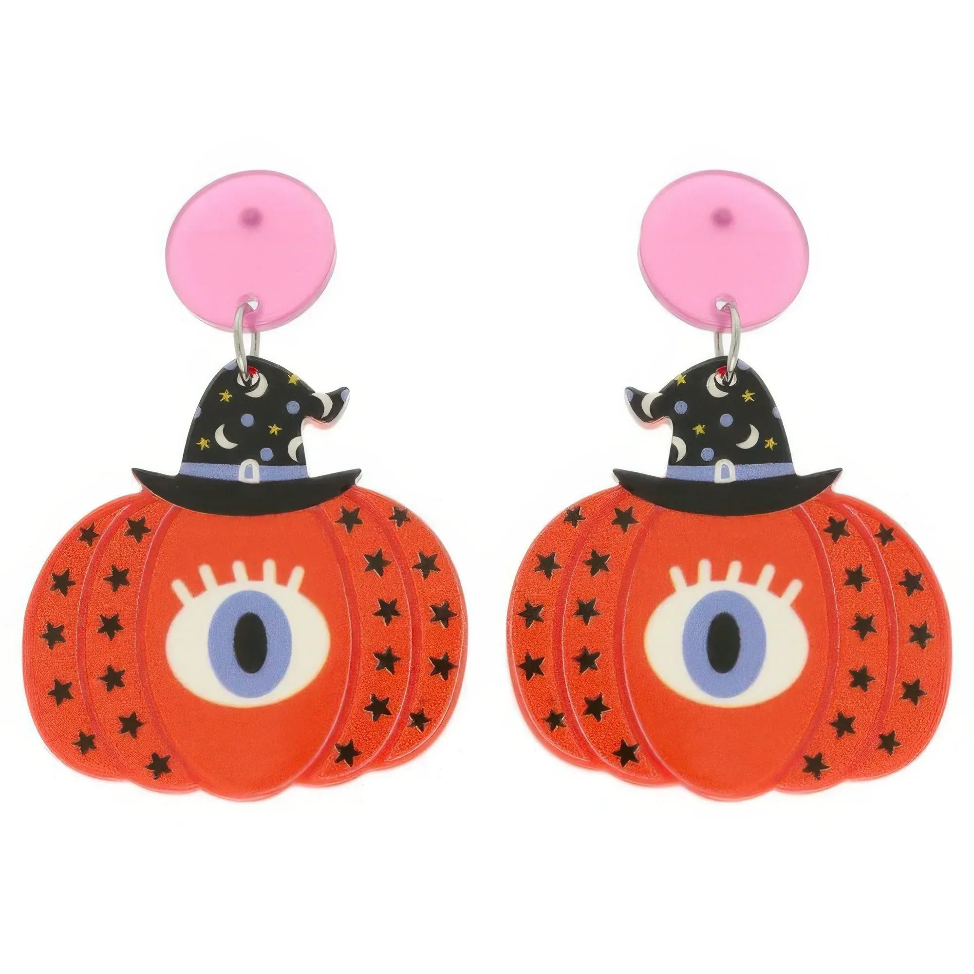 Halloween Bewitched Pumpkin Earrings | Mixtshop LLC