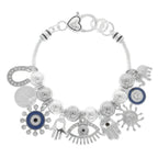Multicharm Evil Eye Bracelet | Mixtshop LLC